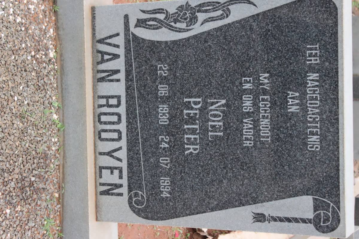ROOYEN Noel Peter, van 1930-1994