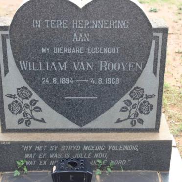 ROOYEN William, van 1894-1968
