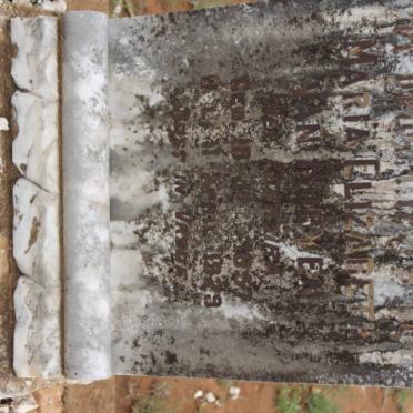 ROOYEN Maria Elizabeth, van nee FERREIRA 1857-1929