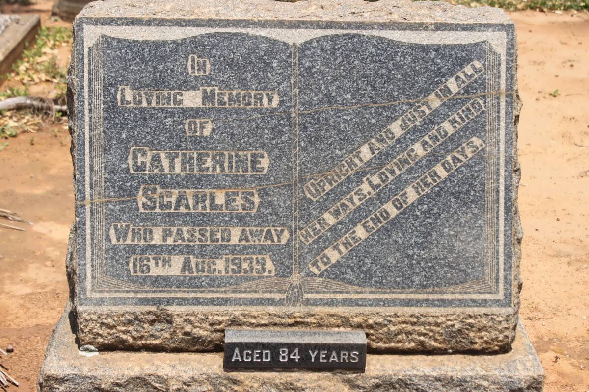 SCARLES Catherina -1939