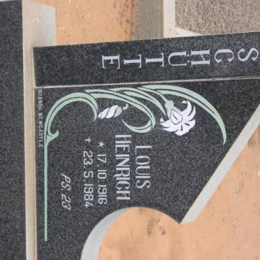 SCHUTTE Louis Heinrich 1916-1984