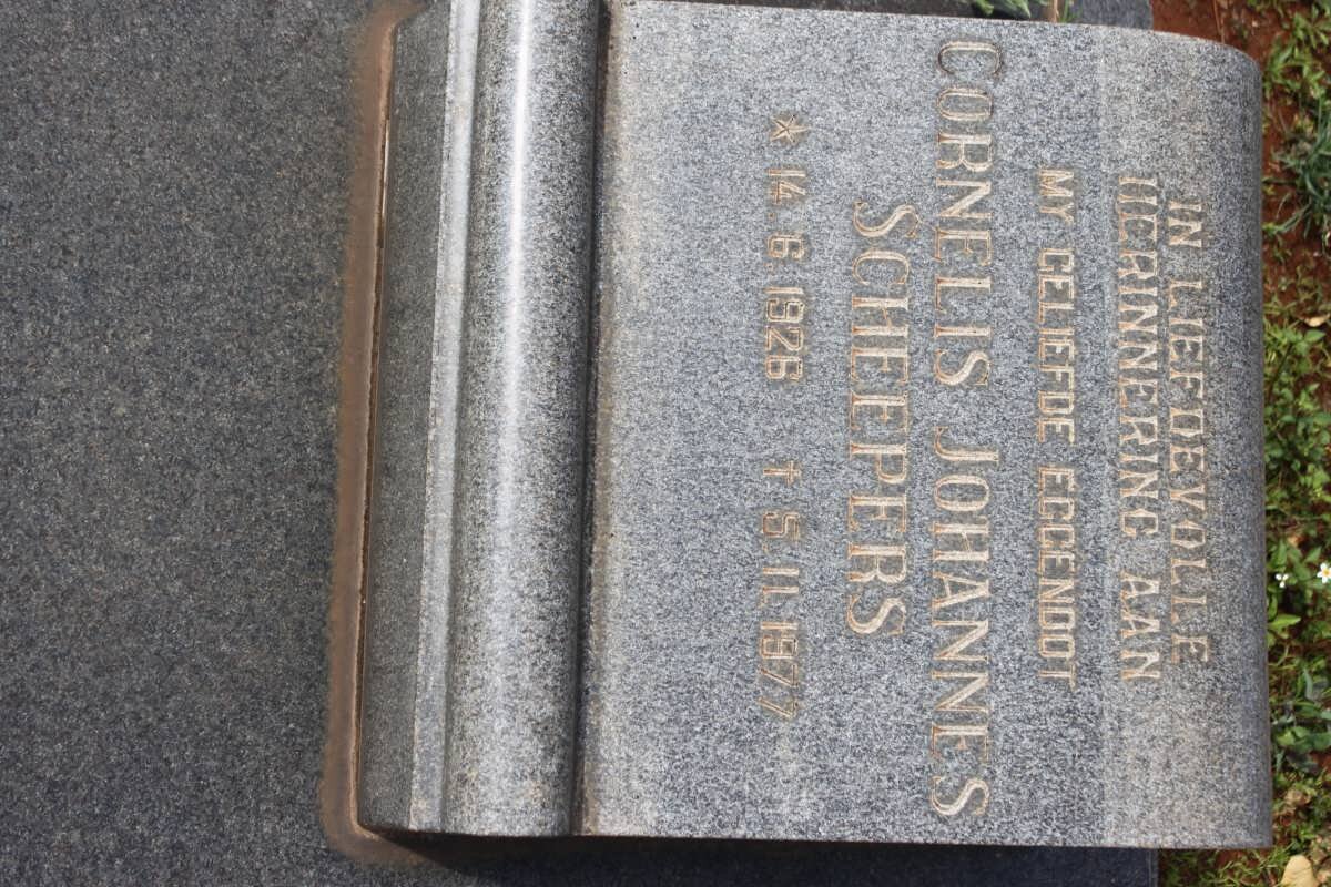 SCHEEPERS Cornelis Johannes 1926-1977