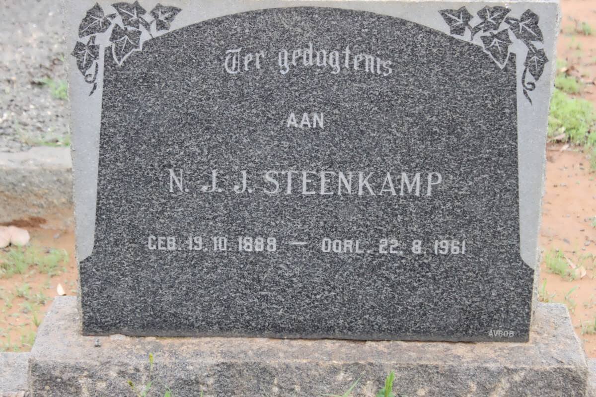 STEENKAMP N.J.J. 1888-1961