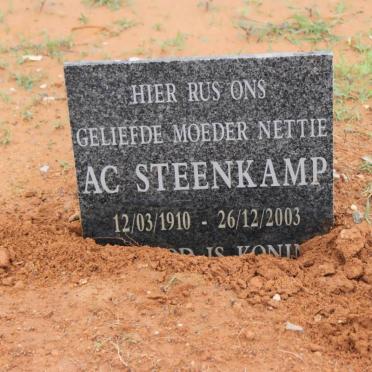 STEENKAMP A.C. 1910-2003