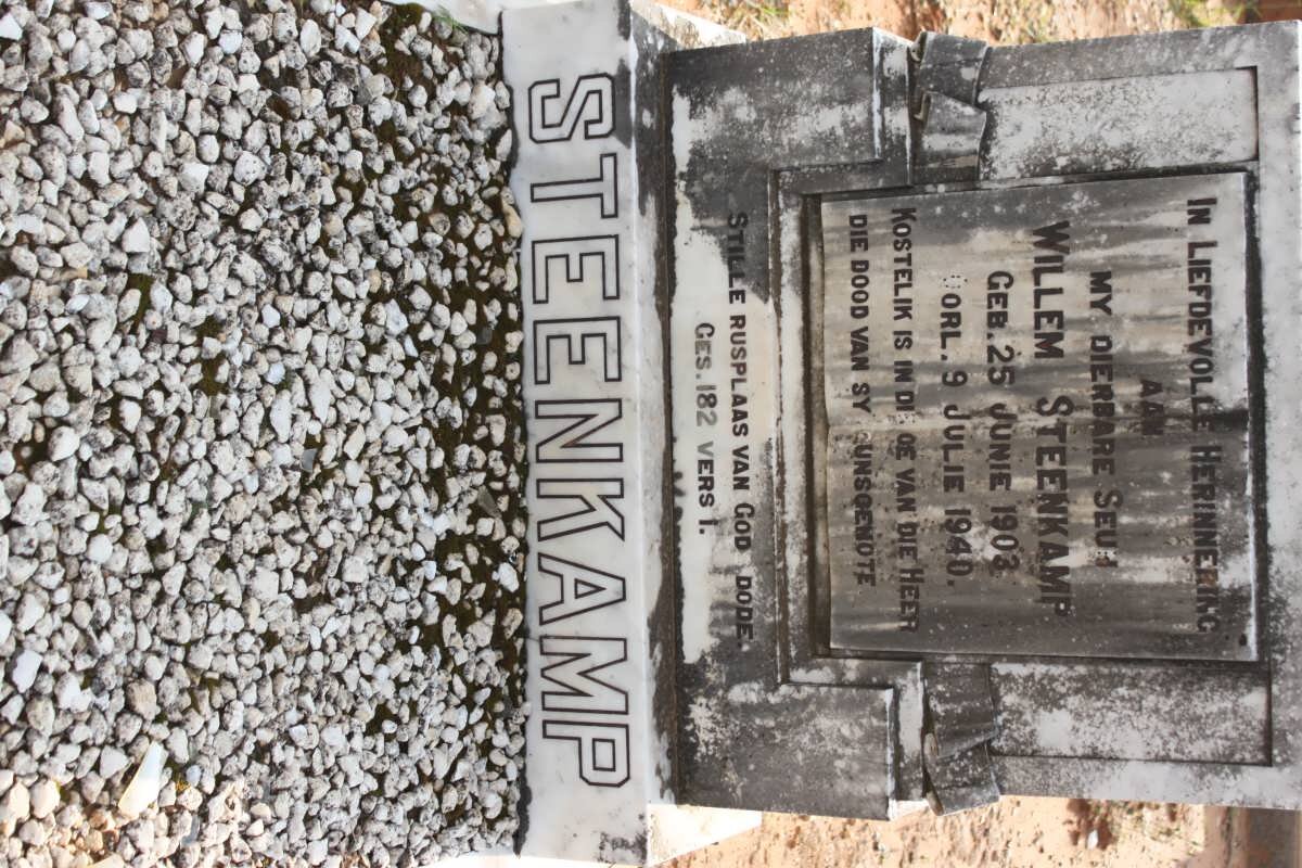 STEENKAMP Willem 1903-1940