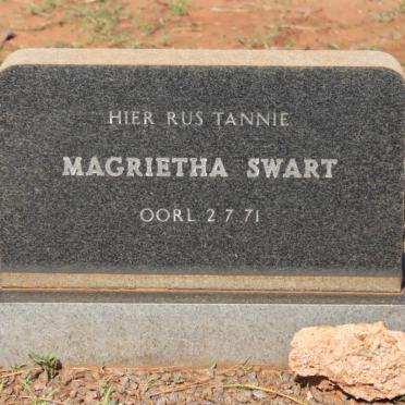 SWART Magrieta -1971