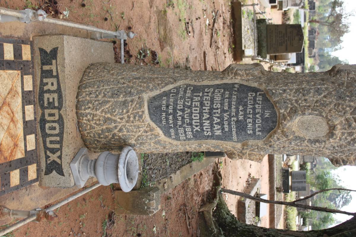 TREDOUX Christiaan Stephanus 1886-1938