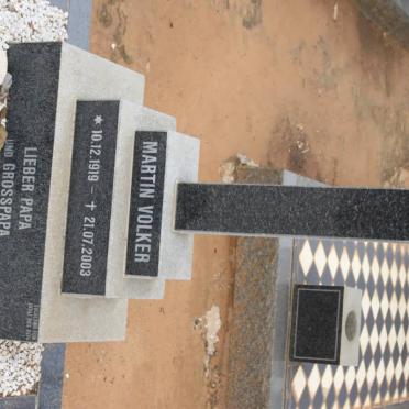 VOLKER Martin 1919-2003