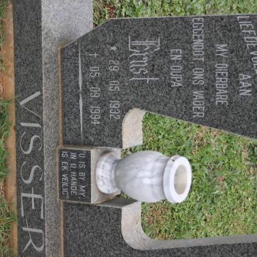 VISSER Ernst 1932-1994