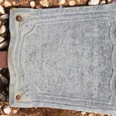 VENTER Willem Jacobus 1914-1921 :: VENTER Susanna Elizabeth Cornelia 1928-1936