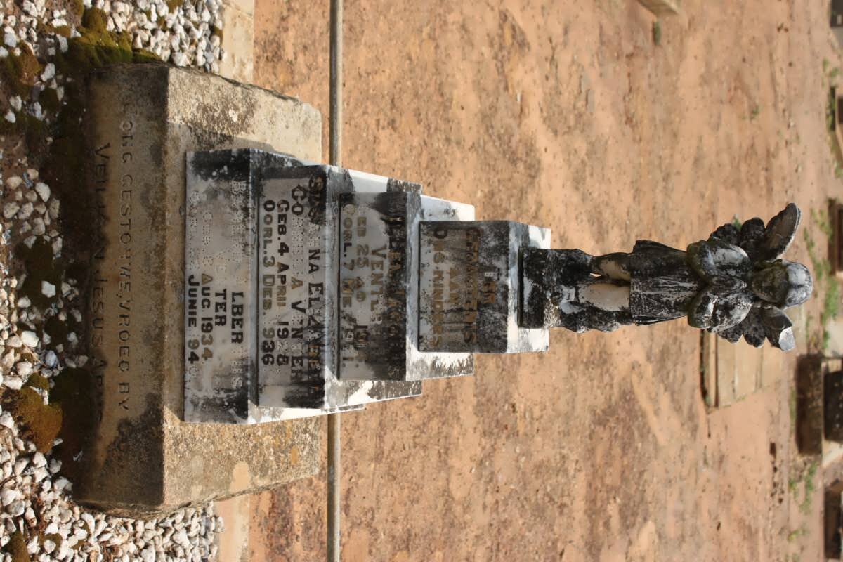 VENTER Willem Jacobus 1914-1921 :: VENTER Susanna Elizabeth Cornelia 1928-1936