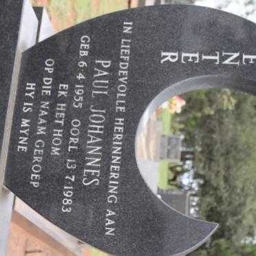 VENTER Paul Johannes 1955-1983