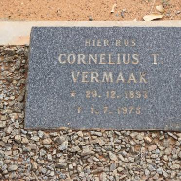 VERMAAK Cornelius T. 1893-1975