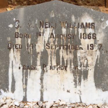 WILLIAMS C.A. 1866-1937