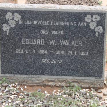WALKER Eduard W. 1884-1953