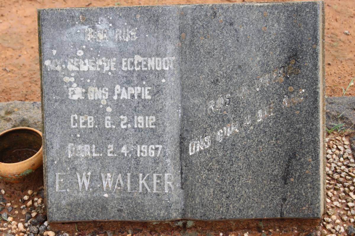 WALKER E.W. 1912-1967