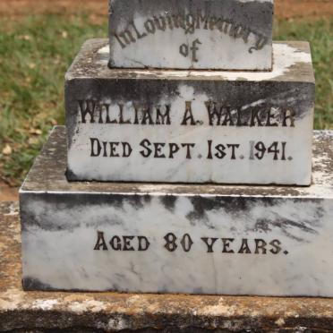 WALKER William A. -1941