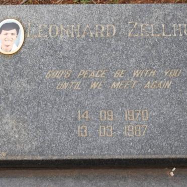 ZELLHUBER Leonhard 1970-1987