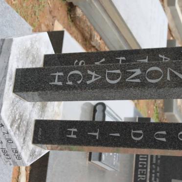 ZONDAGH Judith 1939-1987