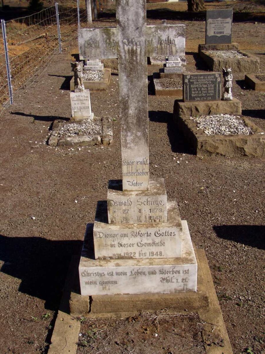 SCHIRGE Oswald 1873-1949