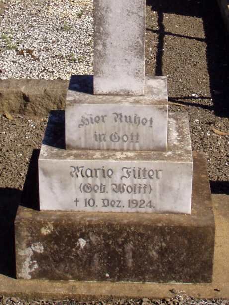 FUTER Marie nee WOLFF -1924