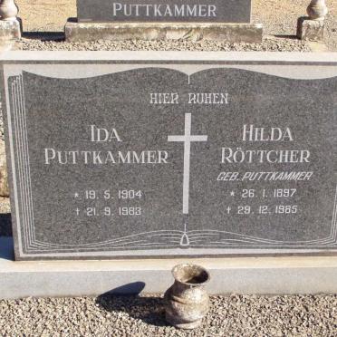 PUTTKAMMER Ida 1904-1983 :: Hilda ROTTCHER nee PUTTKAMMER 1897-1985