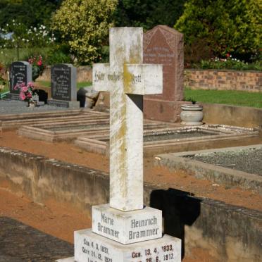 BRAMMER Heinrich 1833-1917 &amp; Marie 1837-1923