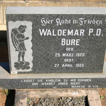 BURE Waldemar P.D. 1920-1925