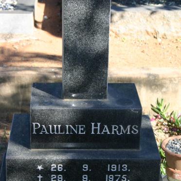 HARMS Pauline 1913-1975