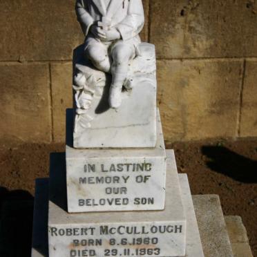 McCULLOUGH Robert 1960-1963