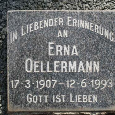 OELLERMANN Erna 1907-1993