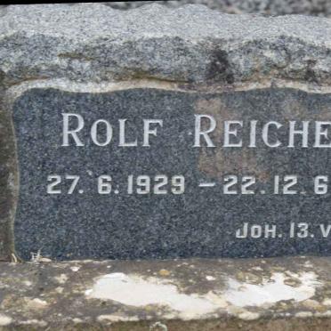 REICHE Rolf 1929-1966