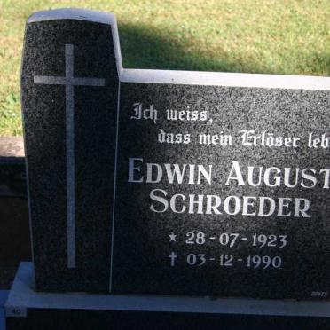 SCHROEDER Edwin August 1923-1990