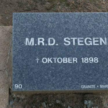 STEGEN M.R.D. -1898