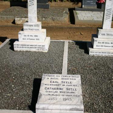 SEELE Carl 1859-1945 &amp; Katharine WORTMANN 1866-1953