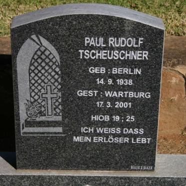 TSCHEUSCHNER Paul Rudolf 1938-2001