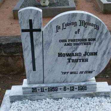 TRUTER Howard John 1959-1981