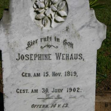 WEHAUS Josephine 1819-1902