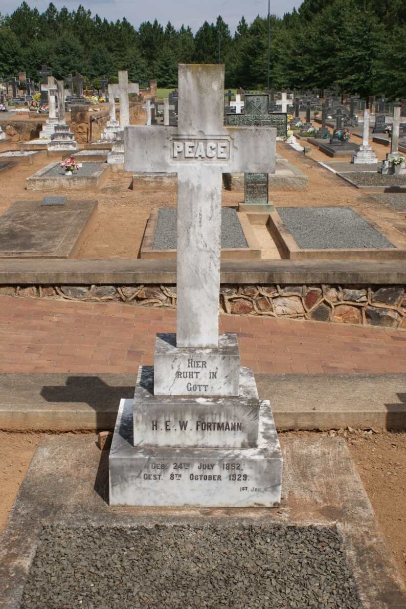 FORTMANN H.E.W. 1852-1929