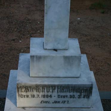 HABERMANN Heinrich U.P. 1884-1950 &amp; Hilda M.G.A. FORTMANN 1890-1976