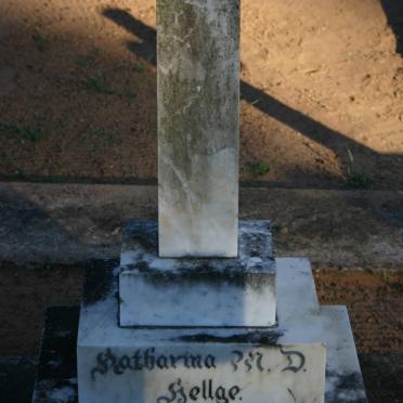 HELLGE Katharina P.M.D. 1863-1947