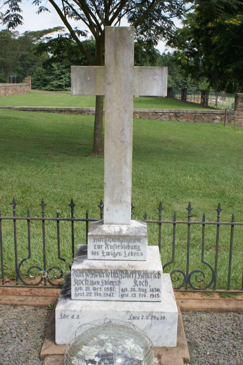 KOCH Robert Heinrich 1830-1915 &amp; Marie Henrietta EHLERS 1851-1947