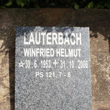 LAUTERBACH Winfried Helmut 1953-2006