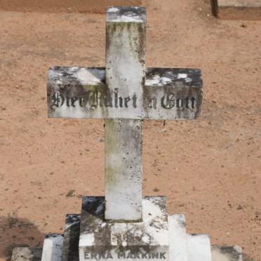 MAKKINK Erna 1900-1904