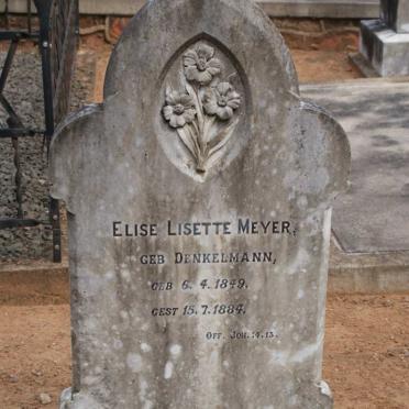 MEYER Elise Lisette nee DENKELMANN 1849-1884