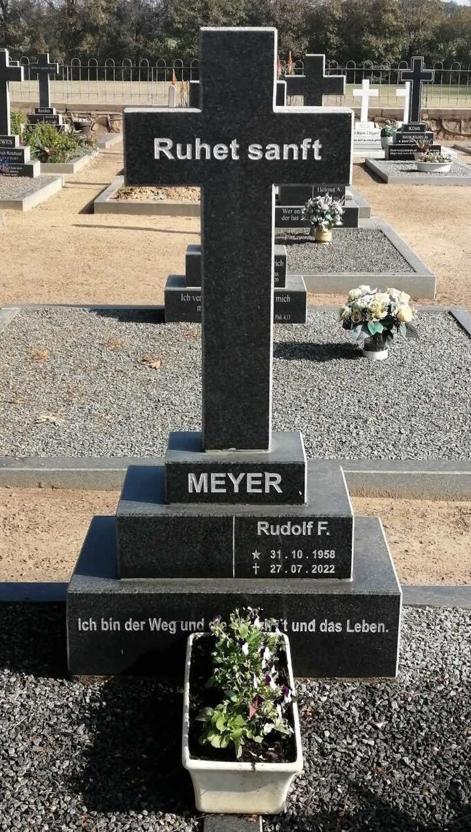 MEYER Rudolf Friedrich 1958-2022