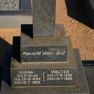 RINGELMANN Walter 1895-1968 &amp; Minna STIELAU 1898-1968