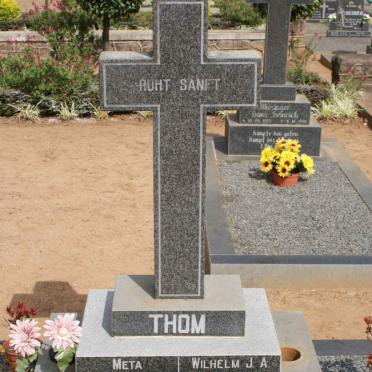 THOM Wilhelm J.A. 1916-1997 &amp; Meta WORTHMANN 1921-2007