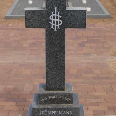 TRÜMPELMANN Dankfried 1917-1998 &amp; Lucie BURCKHARD 1929-1974