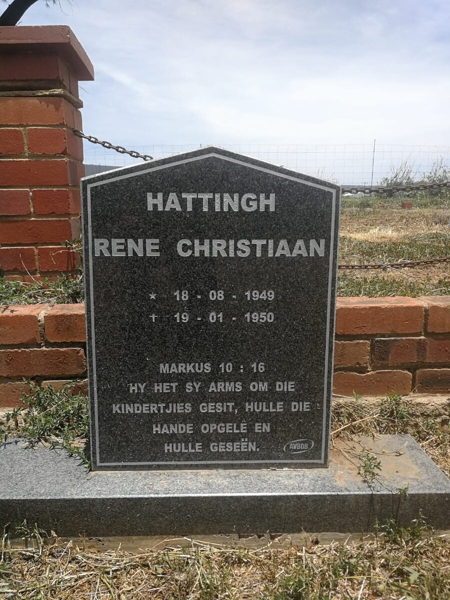 HATTINGH Rene Christiaan 1949-1950